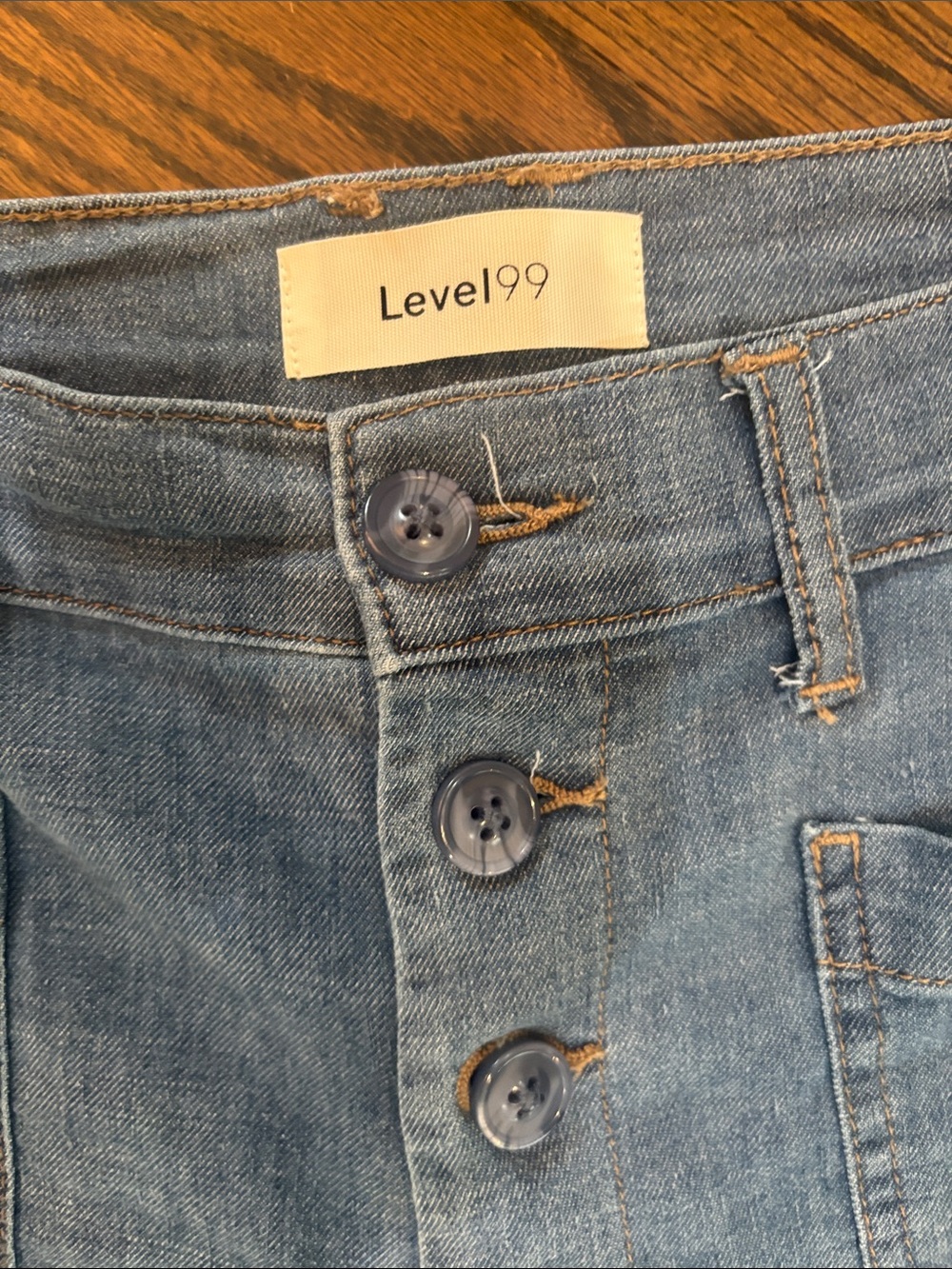 Level 99 Wide Leg Cropped Pants